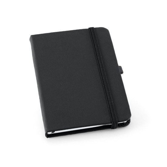 Caderno A6 de capa dura em c.sintético com 160 páginas pautadas Personalizado