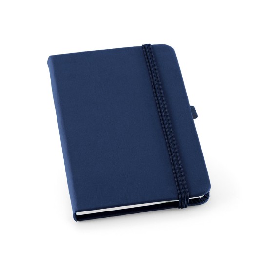 Caderno A6 de capa dura em c.sintético com 160 páginas pautadas Personalizado