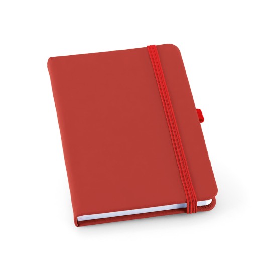 Caderno A6 de capa dura em c.sintético com 160 páginas pautadas Personalizado