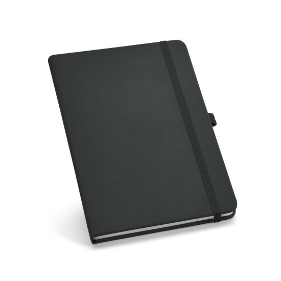 Caderno B6 de capa dura em c.sintético com 160 páginas lisas Personalizado
