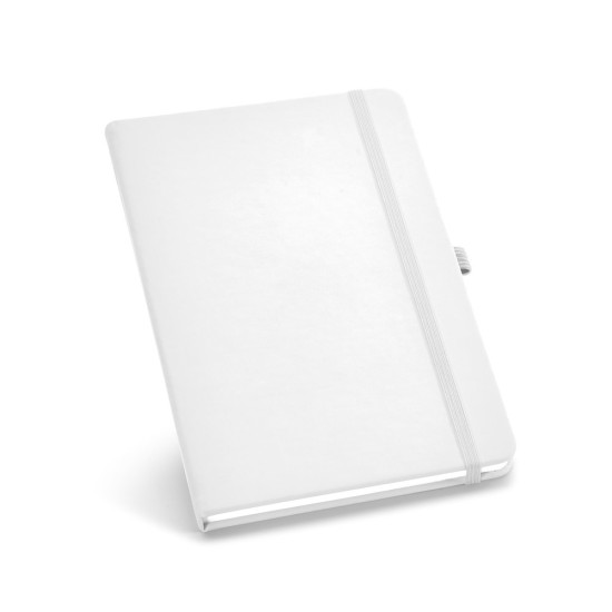 Caderno B6 de capa dura em c.sintético com 160 páginas lisas Personalizado