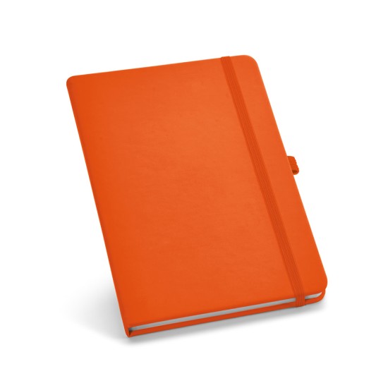 Caderno B6 de capa dura em c.sintético com 160 páginas lisas Personalizado