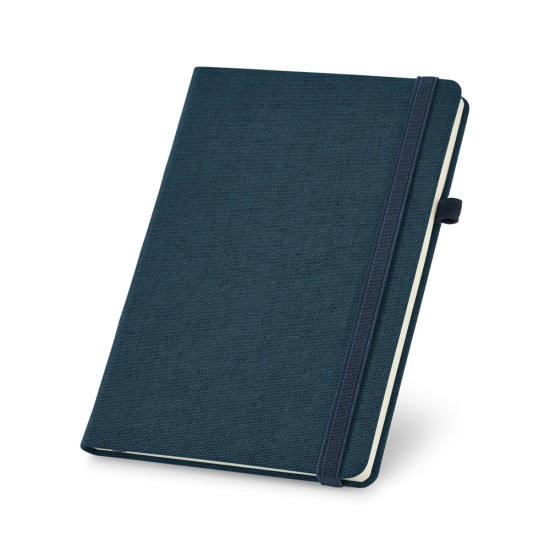 Caderno A5 em canvas (poliéster) com páginas lisas Personalizado