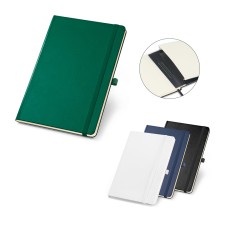 Caderno B6 de capa dura com 160 páginas lisas para empresas