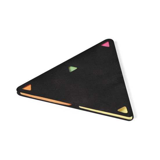 Caderno adesivos triangulares Personalizado