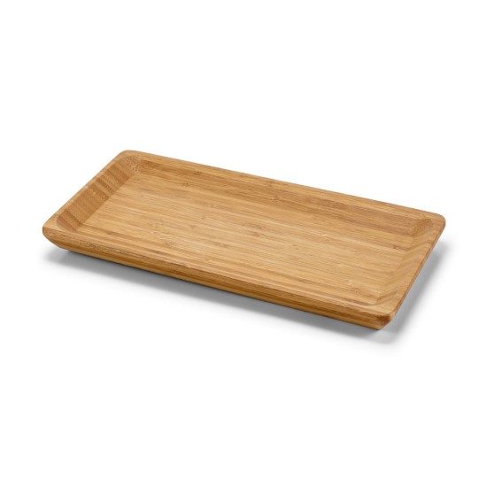 Travessa em bambu indicada para servir alimentos Personalizada