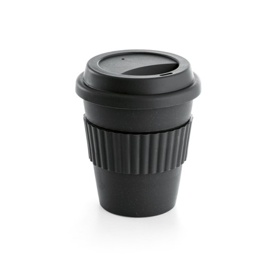 Copo de viagem em fibra de bambu (60%) e PP (40%) Personalizado
