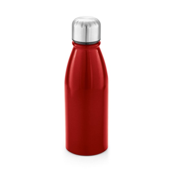 Squeeze em alumínio com tampa em aço inox 500 mL Personalizado