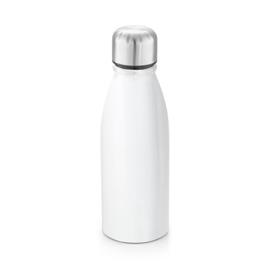 Squeeze em alumínio com tampa em aço inox 500 mL Personalizado