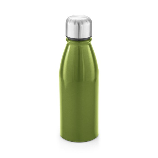 Squeeze em alumínio com tampa em aço inox 500 mL Personalizado
