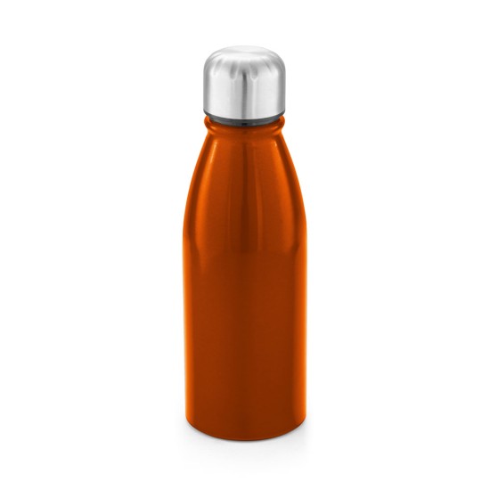 Squeeze em alumínio com tampa em aço inox 500 mL Personalizado