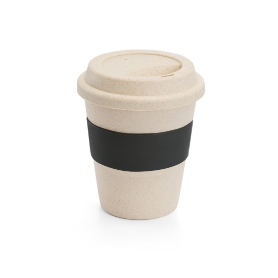 Copo de viagem em fibra de bambu (60%) e PP (40%) 380 mL Personalizado