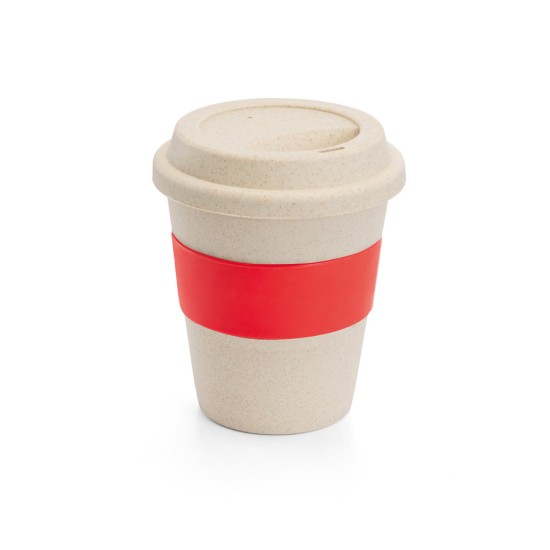 Copo de viagem em fibra de bambu (60%) e PP (40%) 380 mL Personalizado