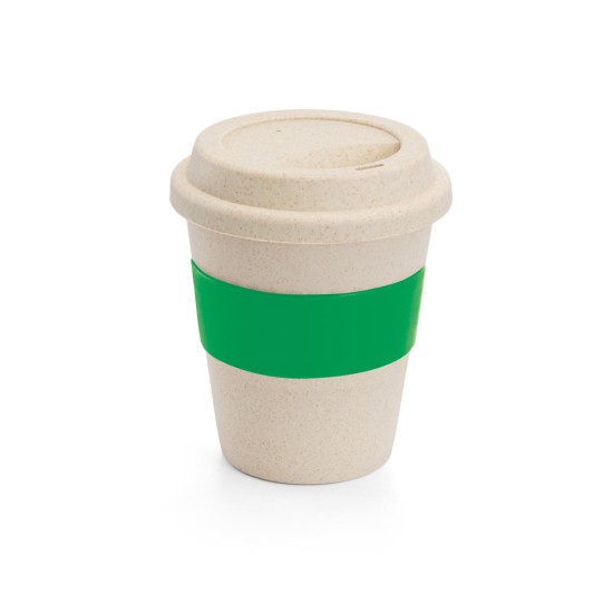 Copo de viagem em fibra de bambu (60%) e PP (40%) 380 mL Personalizado