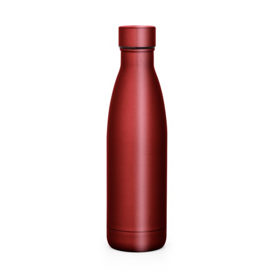 Garrafa em aço inox de parede dupla térmica, isolada a vácuo 500 mL Personalizada