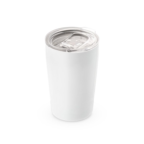 Copo de viagem para sublimação em aço inox de parede dupla térmica, isolada a vácuo 380 mL Personalizado