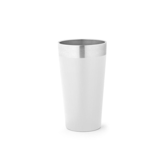 Copo de viagem em aço inox térmico, com parede dupla isolada a vácuo 540 mL Personalizado