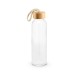Squeeze para sublimação em vidro, com tampa em bambu 500 mL Personalizado