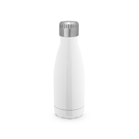 Garrafa para sublimação em aço inox com parede dupla, isolada a vácuo 380 mL Personalizada