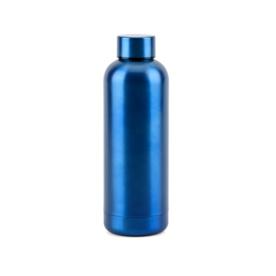 Garrafa em aço inox 90% reciclado de parede dupla térmica, isolada a vácuo 550 mL Personalizada