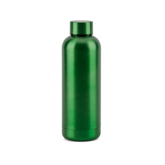 Garrafa em aço inox 90% reciclado de parede dupla térmica, isolada a vácuo 550 mL Personalizada