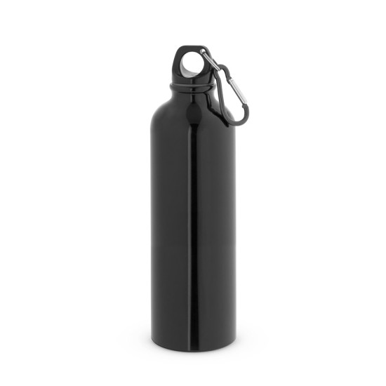 Squeeze esportiva em aço inox de parede simples com mosquetão 790 mL Personalizado