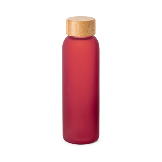 Squeeze em vidro fosco 520 mL para brinde personalizado