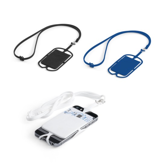 Porta cartões para celular em silicone Personalizada