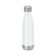 Garrafa em aço inox de parede dupla térmica, isolada a vácuo, com tampa em aço inox 510 mL Personalizada