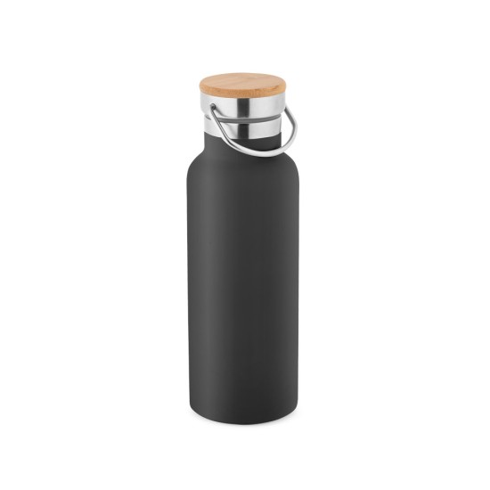 Garrafa em aço inox de parede dupla térmica, isolada a vácuo 570 mL Personalizada