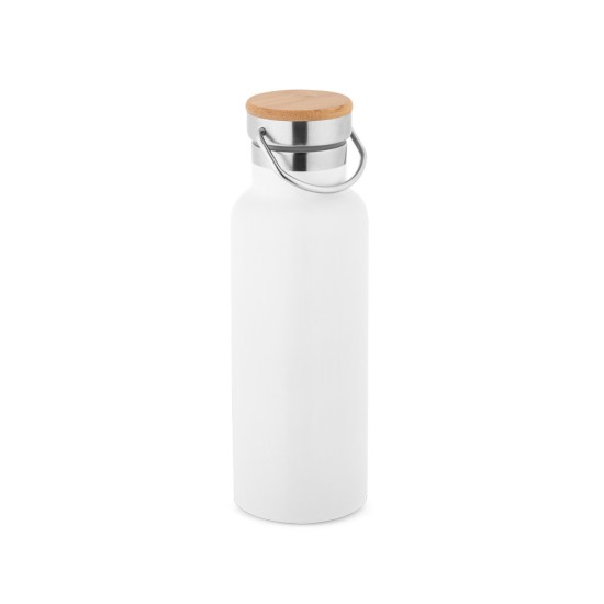 Garrafa em aço inox de parede dupla térmica, isolada a vácuo 570 mL Personalizada