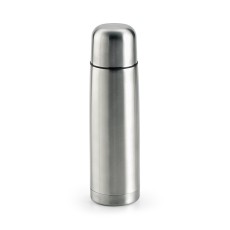Garrafa em aço inox de parede dupla térmica, isolada a vácuo 500 mL com logotipo