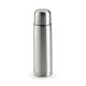 Garrafa em aço inox de parede dupla térmica, isolada a vácuo 500 mL com logotipo