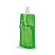 Squeeze dobrável em PE com bico de sistema "push-pull" e acabamento translúcido com mosquetão 460 mL Personalizado