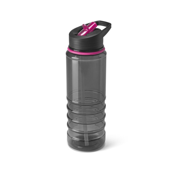 Squeeze em AS e tampa em PP, com bico de canudo flip 650 mL Personalizado