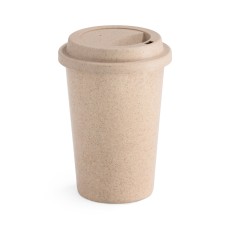 Copo para viagem em fibra de bambu (60%) e PP (40%) 450 mL Personalizado