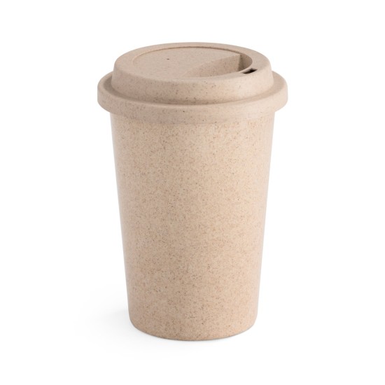 Copo para viagem em fibra de bambu (60%) e PP (40%) 450 mL Personalizado