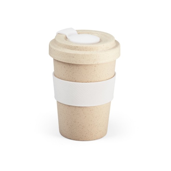 Copo para viagem em fibra de bambu (60%) e PP (40%) 500 mL Personalizado