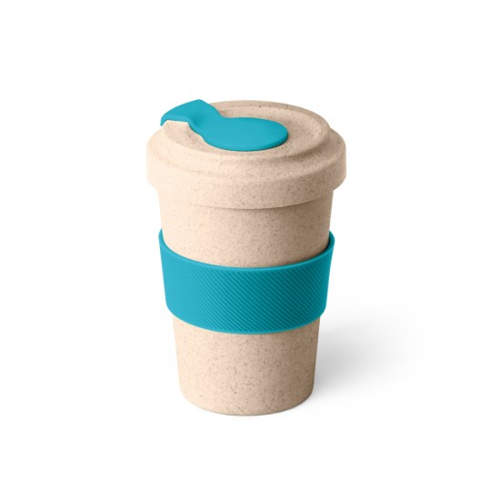 Copo para viagem em fibra de bambu (60%) e PP (40%) 500 mL Personalizado