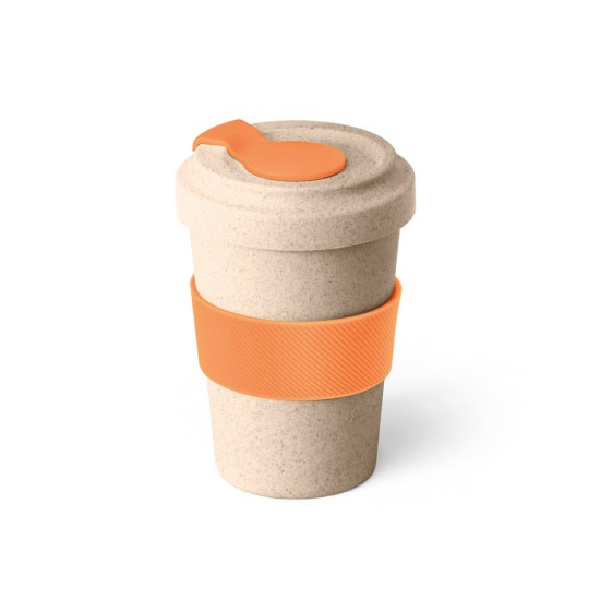 Copo para viagem em fibra de bambu (60%) e PP (40%) 500 mL Personalizado