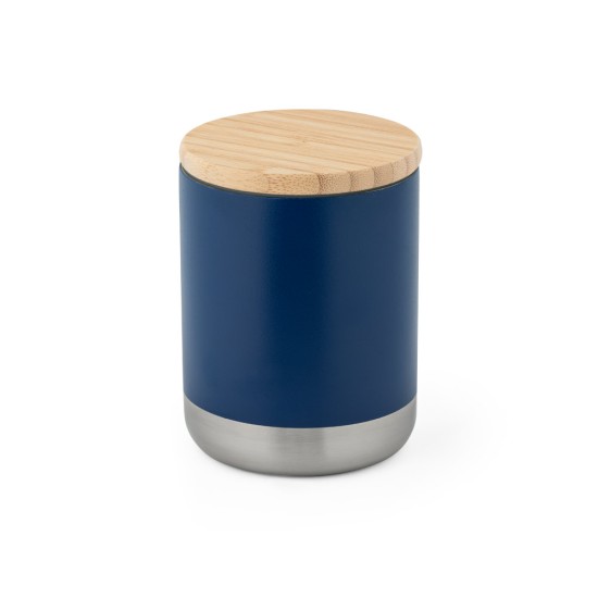 Copo de viagem em aço inox, térmico com parede dupla isolada a vácuo 370 mL Personalizado