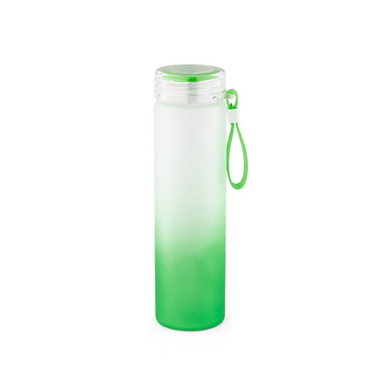 Squeeze em vidro borossilicato e tampa em AS com alça 470mL Personalizado