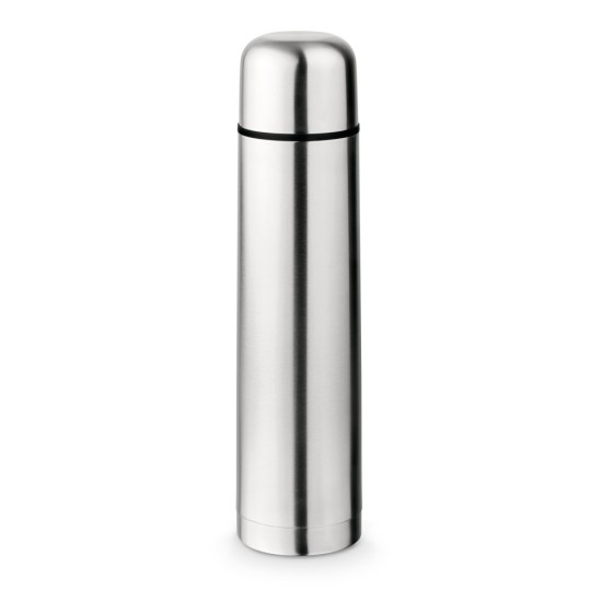 Garrafa em aço inox de parede dupla térmica, isolada a vácuo 1 L Personalizada