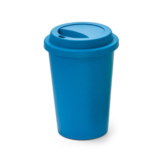 Copo para viagem em fibra de bambu (60%) e PP (40%) 450 mL Personalizado