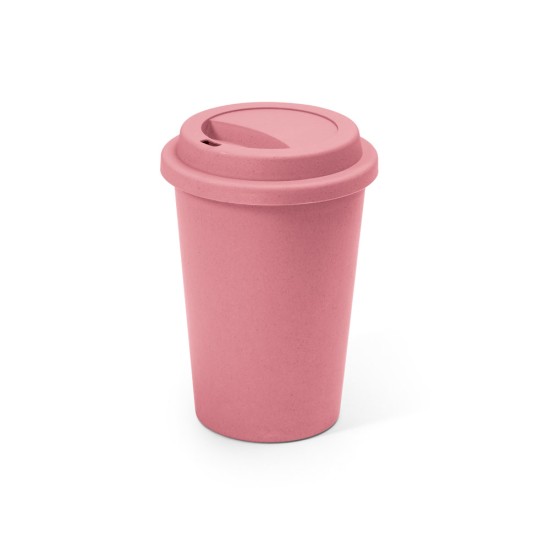 Copo para viagem em fibra de bambu (60%) e PP (40%) 450 mL Personalizado