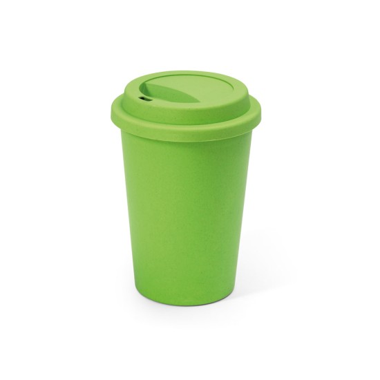 Copo para viagem em fibra de bambu (60%) e PP (40%) 450 mL Personalizado