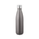Garrafa em aço inox de parede dupla térmica, isolada a vácuo, com tampa em aço inox 500 mL Personalizada