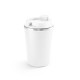 Copo de viagem em aço inox e PP, térmico com parede dupla isolada a vácuo 470 mL Personalizado