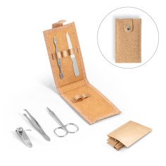 Conjunto de manicure em cortiça Personalizado