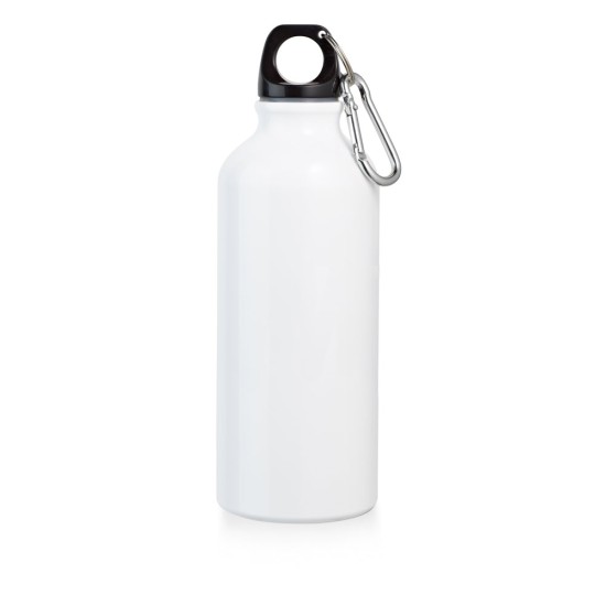Squeeze em alumínio para sublimação com mosquetão 500 mL Personalizado